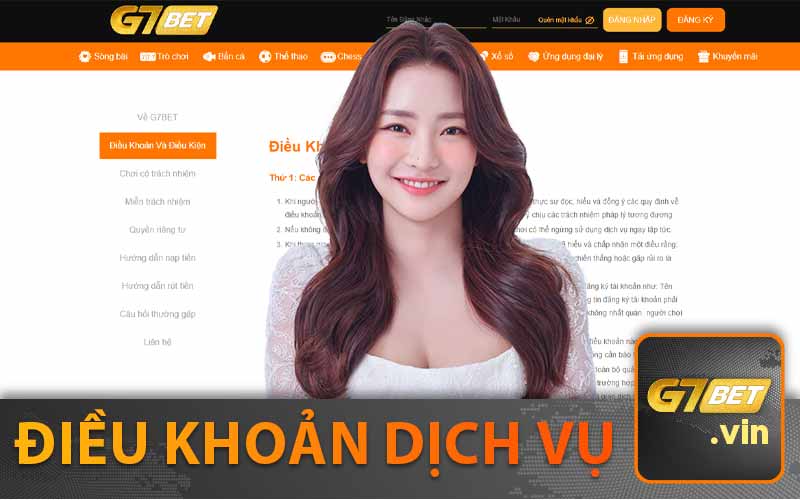 Điều Khoản Dịch Vụ